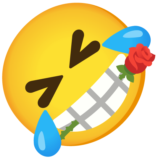 rolling on the floor laughing rose