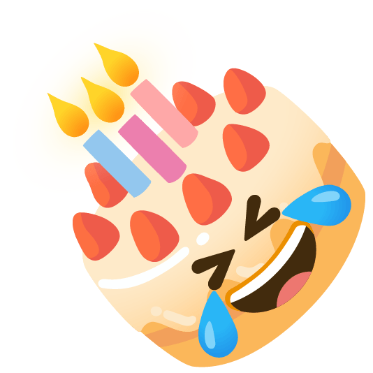 rolling on the floor laughing birthday