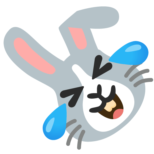 rolling on the floor laughing rabbit