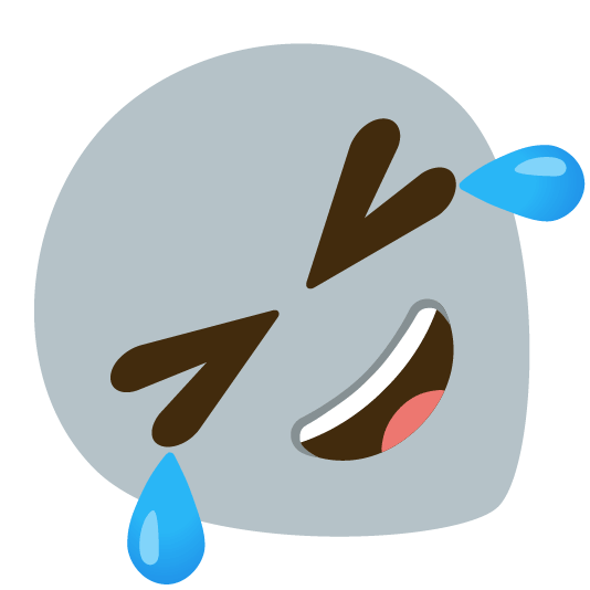 rolling on the floor laughing alien