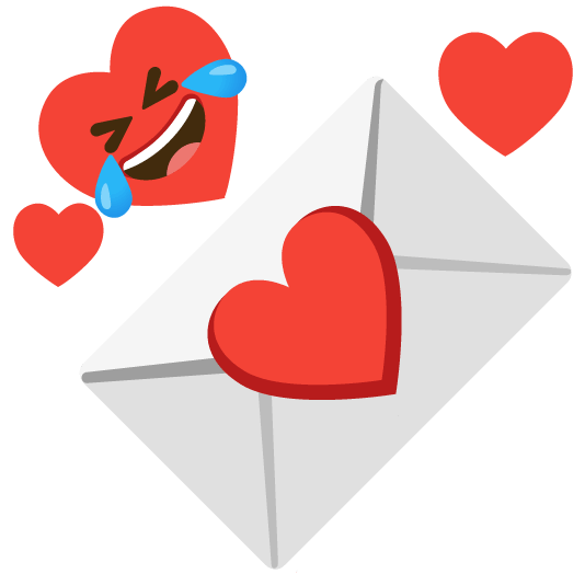 rolling on the floor laughing love letter