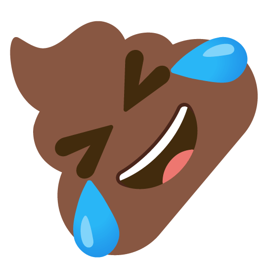 rolling on the floor laughing hankey