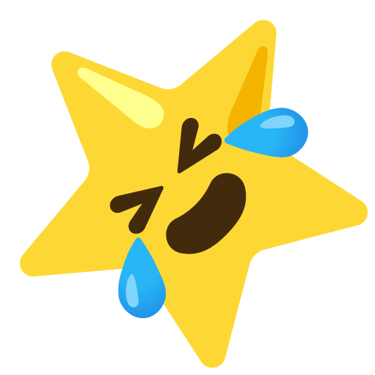 rolling on the floor laughing star