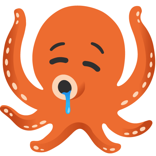 drooling face octopus
