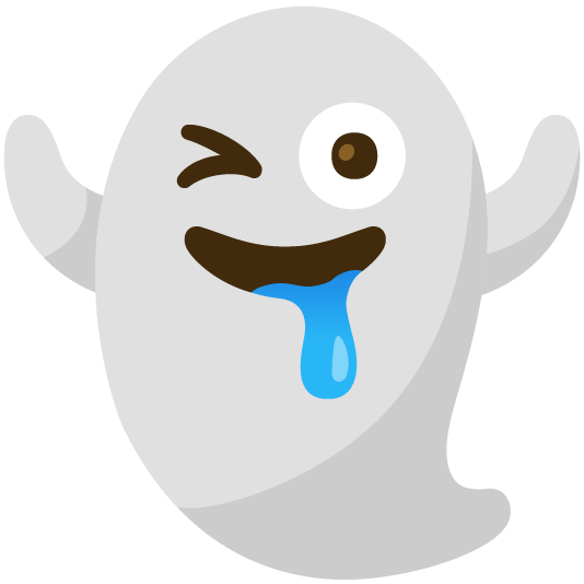 drooling face ghost