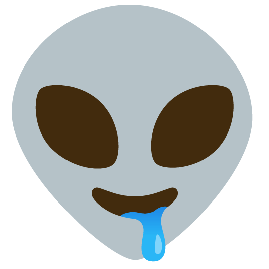 drooling face alien