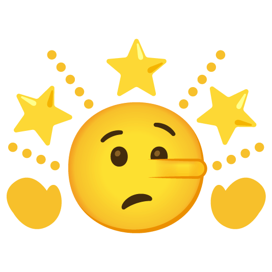 lying face star2