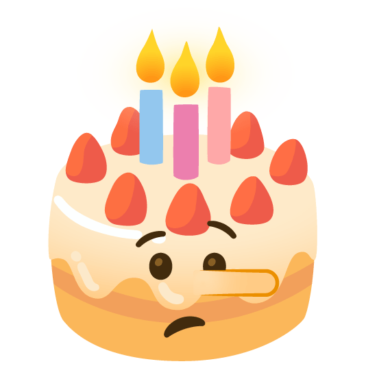 lying face birthday