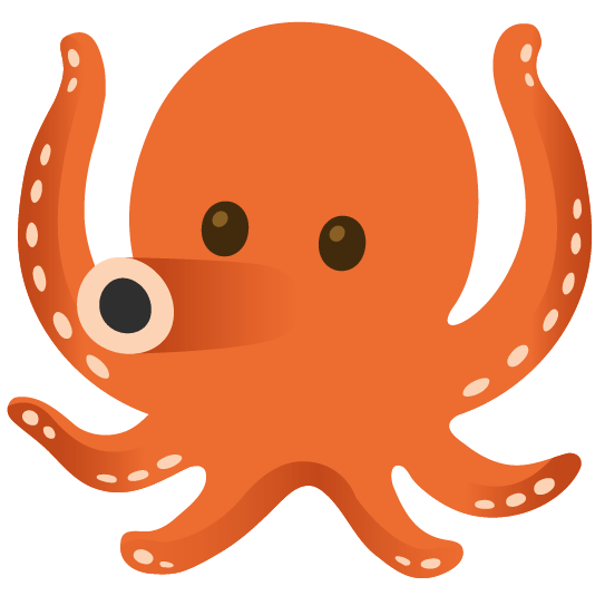 lying face octopus