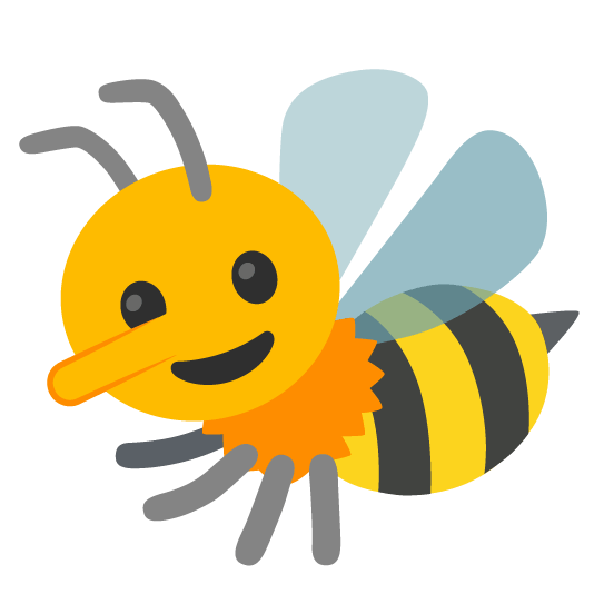 lying face bee