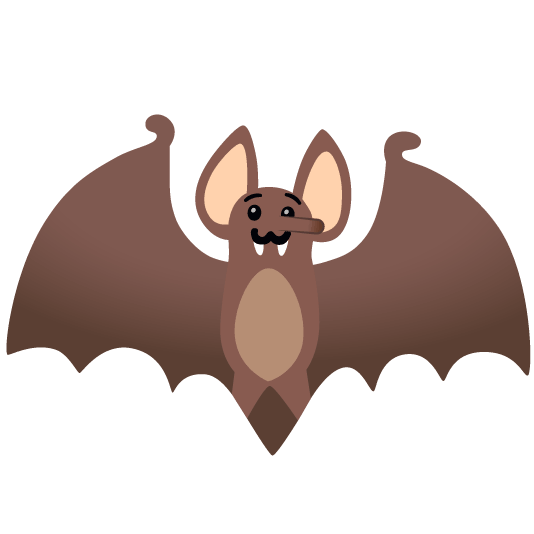 lying face bat