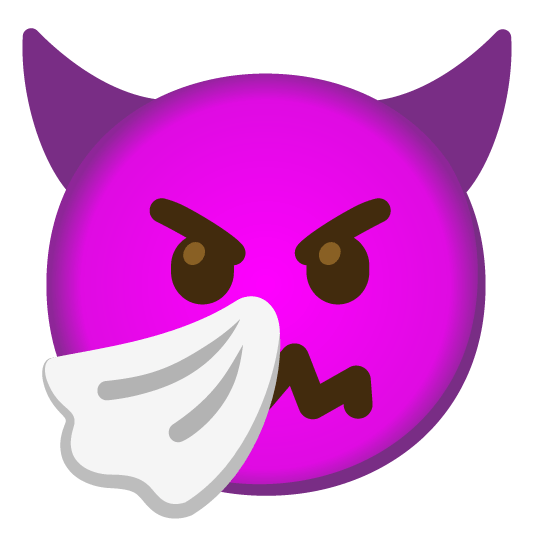 sneezing face imp