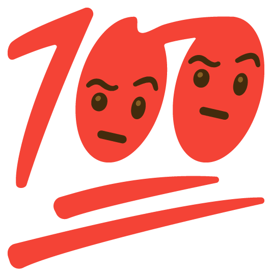 face with raised eyebrow 100