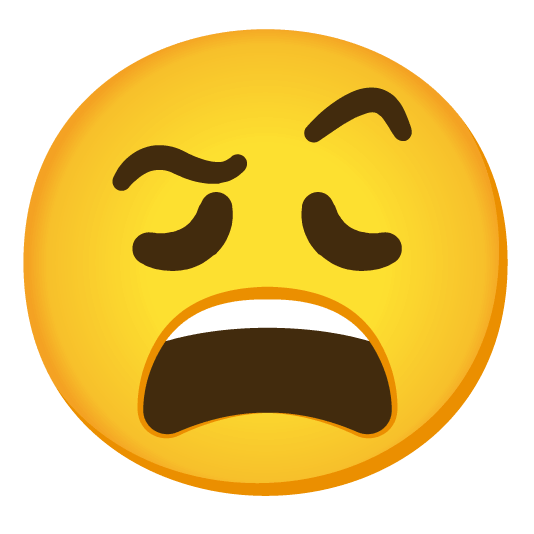 face with raised eyebrow weary