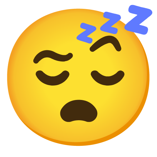 face with raised eyebrow sleeping