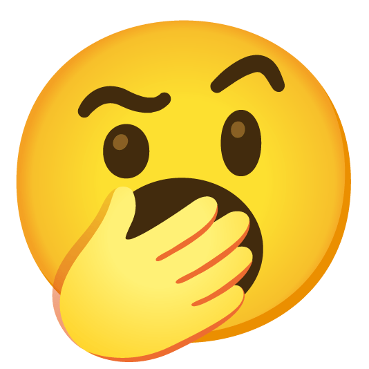 face with raised eyebrow yawning face