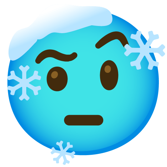 face with raised eyebrow cold face