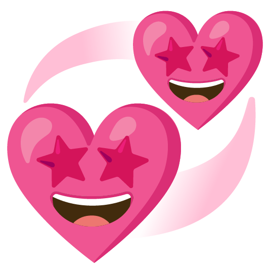 star struck revolving hearts