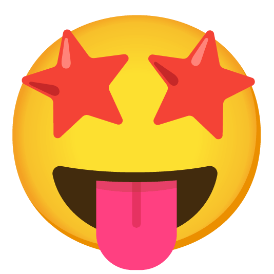 star struck stuck out tongue