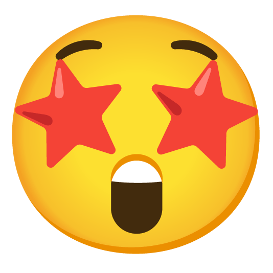 star struck astonished