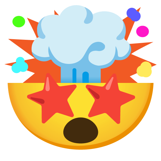 star struck exploding head