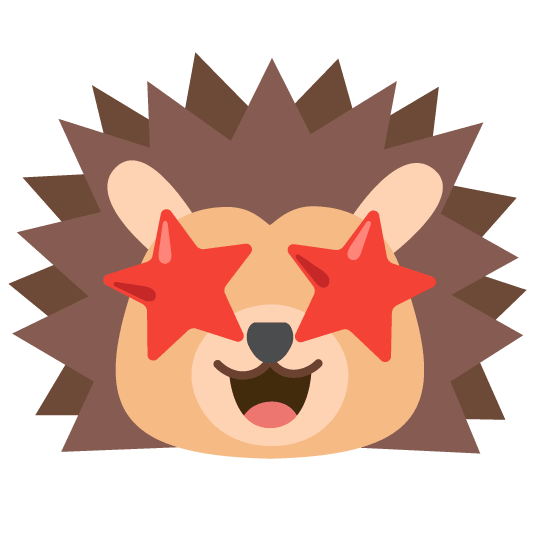 star struck hedgehog