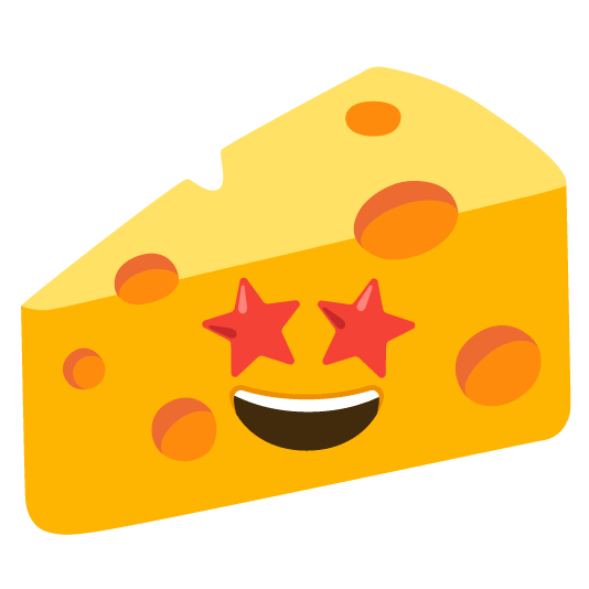 star struck cheese wedge
