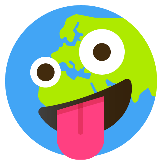 zany face earth africa