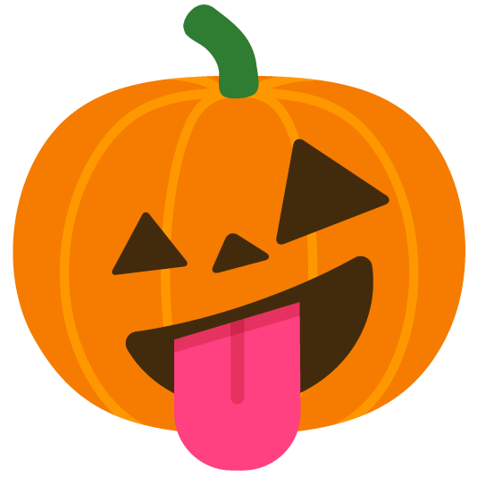 zany face jack o lantern