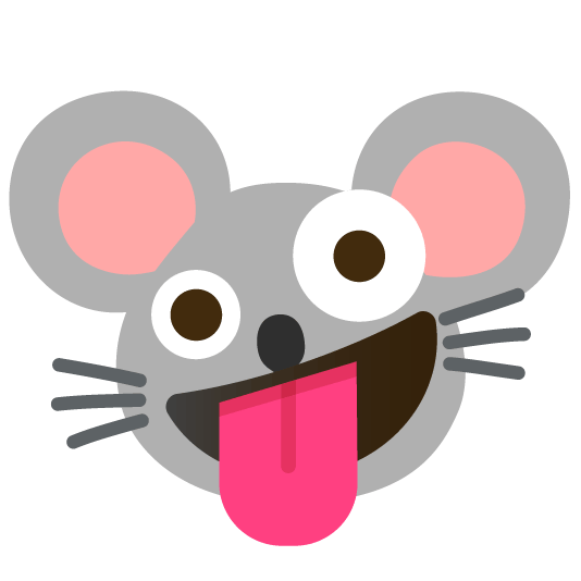 zany face mouse