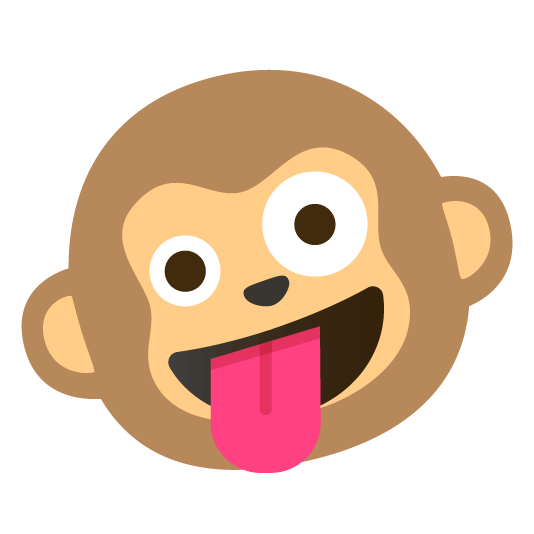 zany face monkey face