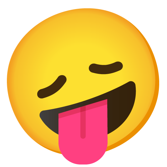 zany face disappointed