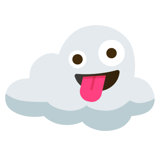 zany face cloud