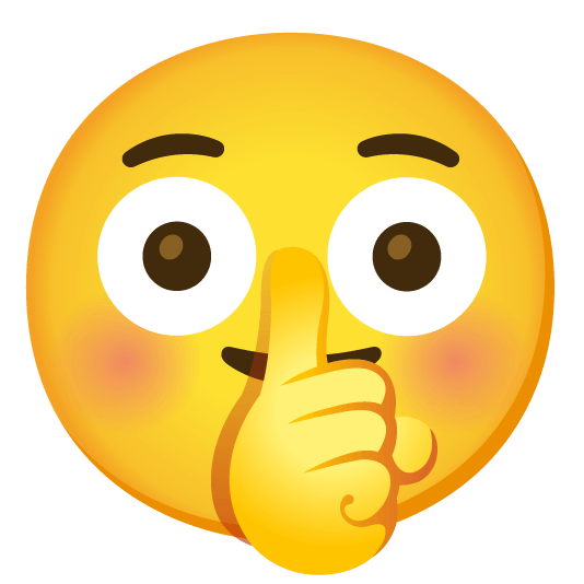 shushing face flushed