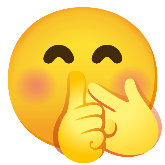 shushing face face with hand over mouth