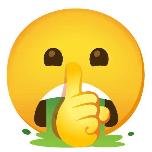 shushing face face vomiting