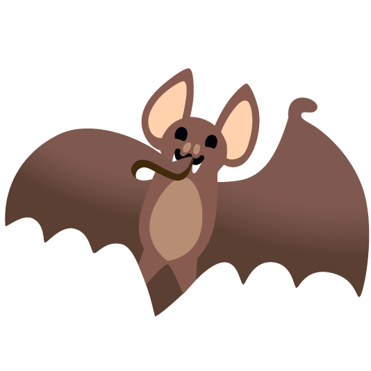 shushing face bat