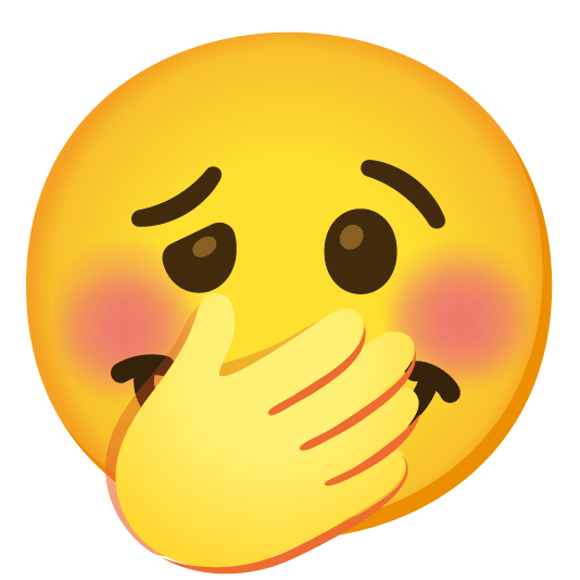 face with hand over mouth woozy face