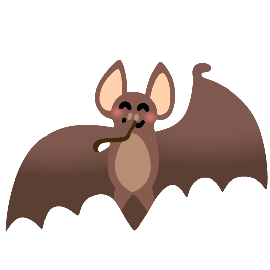 face with hand over mouth bat