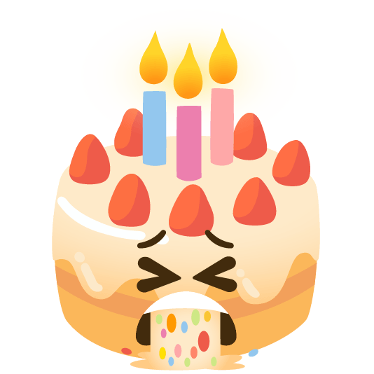 face vomiting birthday