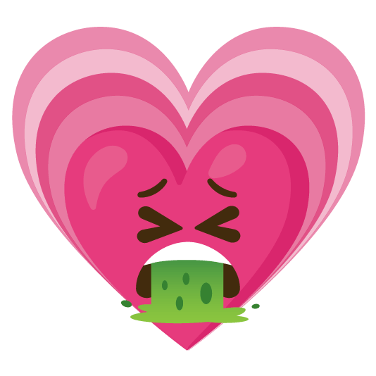 face vomiting heartpulse