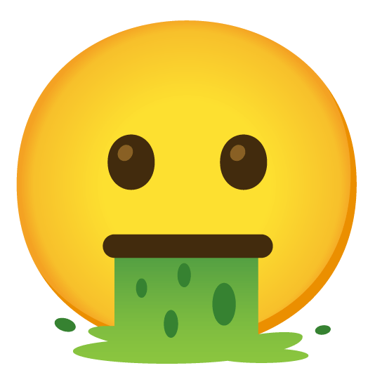face vomiting neutral face