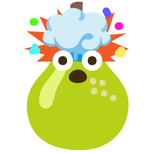 exploding head pear