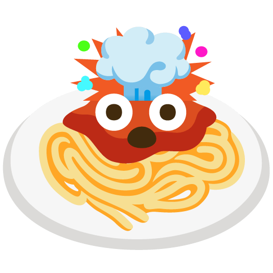 exploding head spaghetti