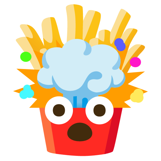 exploding head fries
