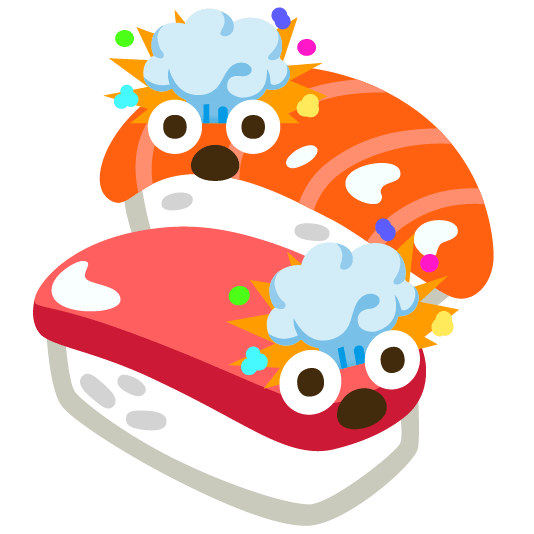 exploding head sushi