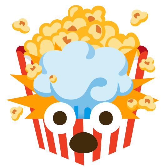 exploding head popcorn