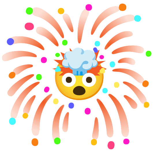 exploding head fireworks