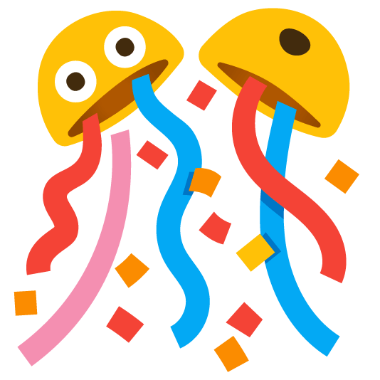 exploding head confetti ball