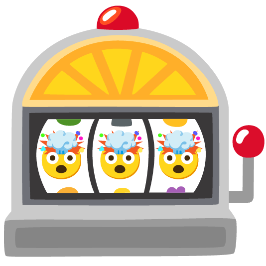 exploding head slot machine